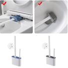 Kit Escova Sanitária Silicone Flexível com Suporte Fixador de Parede