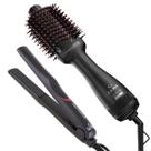 Kit Escova Secadora/Prancha Eleganza Plus Gama Bivolt
