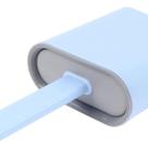 Kit Escova + Suporte Sanitária Silicone Limpar Vaso Banheiro