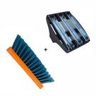 Kit Escovão de Nylon + Raspadeira Zincada para Higiene de Cavalos e SImilares Kit Escovão de Nylon + Raspadeira Zincada para Higiene de Cavalos e SImilares