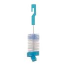 Kit Escovas Buba para Mamadeira e Bico com Esponja Azul 2 Unidades