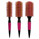 Kit Escovas De Cabelo Profissional Cabeleireiros 3 Unidades