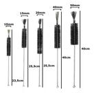 Kit Escovas Lavar Vidraria cepilho Escova de crina Diâmetro 10mm 15mm 20mm 30mm 40mm 50mm