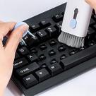 Kit Escovas Limpeza Sujeira Tablet Botões Fone Teclado Celular Notebook Cantos Touch Suporte