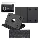 Kit Escritório Capa com Teclado Bluetooth Preto + Película Para Tablet Vaio Kit Escritório Capa com Teclado Bluetooth Preto + Película Para Tablet Vaio