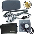 Kit Esfigmomanometro Esteto Aparelho Pressao Premium