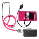 Kit Esfigmomanômetro + Estetoscópio Pa Med Com Estojo Kit Esfigmomanômetro + Estetoscópio Pa Med Com Estojo