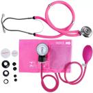 Kit Esfigmomanômetro + Estetoscópio Rappaport Rosa G-Tech