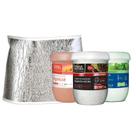 Kit esfoliante apricot forte pimenta negra gel crioterapico cinta isolmanta