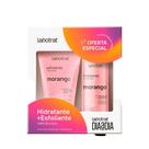Kit Esfoliante e Hidratante Labotrat Dia a Dia Morango 150g+190ml
