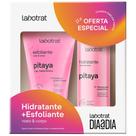 Kit Esfoliante + Hidratante Pitaya Labotrat Dia A Dia Cheiro De Fruta Banho Premium Pele Perfumada
