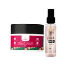 Kit Esfoliante Morango Fio Cabana 300g + Body Splash Castilla 100ml Hidratação e Renovação