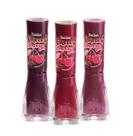 Kit Esmalte Dailus Choco Cherry 3 un Tons Vermelho