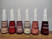 Kit esmalte Risque 6 cores
