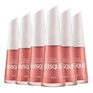 Kit Esmalte Risqué Clássicos Bali 8ml - 6 unidades