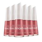 Kit Esmalte Risqué Cremoso Energia 8ml - 6 unidades