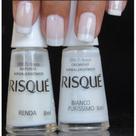 Kit Esmalte Risque Renda E Bianco Puríssimo