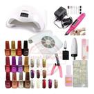 Kit Esmalte Tips Sorriso Alicate Cola Unha Cabine Lixa Kit Esmalte Tips Sorriso Alicate Cola Unha Cabine Lixa