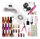 Kit Esmalte Tips Sorriso Alicate Cola Unha Cabine Lixa Ofert