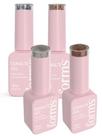 Kit Esmaltes Gel Forms Nails 25 26 27 e 28 Brilho Intenso