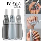 Kit Esmaltes Impala Tons Cinzas Cremosos Esmaltes Atacado