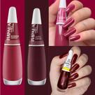 Kit Esmaltes Impala Tons Vermelhos Escuros Cremosos Esmaltes Atacado 7,5ml