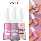 Kit Esmaltes Risqué Tons Cores Rosas Roxos Nudes Cremosos 8ml Kit Esmaltes Risqué Tons Cores Rosas Roxos Nudes Cremosos 8ml