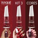 Kit Esmaltes Risqué Tons Vermelhos Marrom Nova Coleção Risque Esmaltes Atacado Kit Esmaltes Risqué Tons Vermelhos Marrom Nova Coleção Risque Esmaltes Atacado