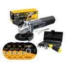 Kit Esmerilhadeira Angular 1000W Fasterr Force com Acessórios