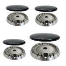 Kit Espalha Chama + Queimadores Para Cooktop Philco 4 Bocas