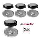 Kit Espalhador + Bacia Fogão Mueller Sem Ac. Automatico 4 B - 1 Gr / 3 Pq