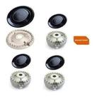 Kit Espalhador+Queimador Para Cooktop Brastemp Bd060 4 Bocas