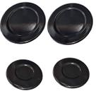 Kit Espalhadores Fogão Consul 4 Bocas Salvia 2 Pq + 2 Gd