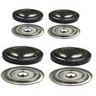 Kit Espalhadores + Queimadores Fogão Braslar Sirius 4 Bocas