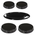 Kit Espalhadores Tampa Peças Fogão Esmaltec Agata - 5 Bocas