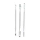 Kit Espátula Aço Profissional 3un Kit Espátula Aço Profissional 3un