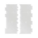 Kit Espátula Decorativa Retangular 3/4 C/2Pcs R.Ft351 Silver Chef
