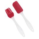 Kit Espátula e Pincel Culinário de Silicone Desmontável