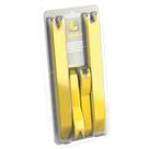 Kit Espátula Removedora De Painel/Grampo/Moldura Amarelo Plasticar
