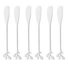 Kit Espátulas Leaf (6 Peças) Prata