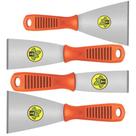 Kit Espátulas Lisa de Polipropileno com 4 Unidades 4-6-8-10 CM TRAMONTINA