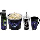 Kit Especial 4 em 1 Batman Balde de Pipoca Caneca Garrafa e Copo Shake Original