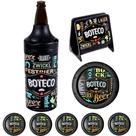 Kit Especial Bar Boteco Restaurante Lettering Porta Garrafa Copo e Guardanapos