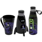 Kit Especial do Batman com Garrafa Caneca e Garrafa Foguete Infantil Plasútil Kit Especial do Batman com Garrafa Caneca e Garrafa Foguete Infantil Plasútil