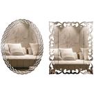 Kit Espelho Decorativo Veneziano 3869 E 3802