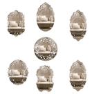 Kit Espelho Decorativo Veneziano 3890 84 214 88 82 83