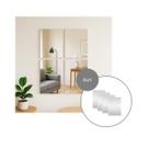 Kit Espelho Modular 80x40cm - 4 Peças de Espelho de 20x40cm