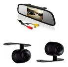 Kit Espelho Retrovisor Monitor Com Câmera De Ré Tela Lcd 4,3