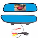 Kit Espelho Retrovisor Tela 4.3 LCD Com Câmera de Ré 2x1