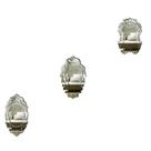 Kit Espelhos Decorativos venezianos Pegui Luca 3 peças Kit Espelhos Decorativos venezianos Pegui Luca 3 peças